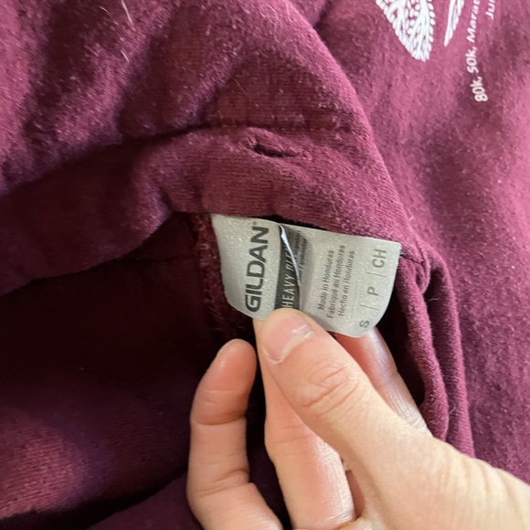 Burgundy Niagara Ultra Hoodie - Unisex Size S - Picture 3 of 3